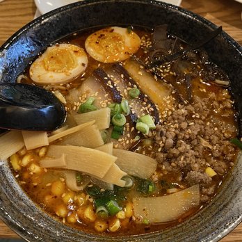 Funju Noodle Bar - Spicy miso ramen (stoke my daughter's scallion and bamboo) - Noodles Near Me - Wallingford, Connecticut Funju Noodle Bar - Spicy miso ramen (stoke my daughter's scallion and bamboo) - Noodles Near Me - Wallingford, Connecticut