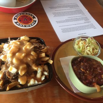 Station BBQ Smokehouse - Brisket moutine / baked beans / coleslaw - Barbeque Near Me - Vernon, British Columbia Station BBQ Smokehouse - Brisket moutine / baked beans / coleslaw - Barbeque Near Me - Vernon, British Columbia