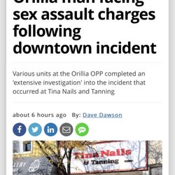 Tina Nail & Tanning - Rapist owner