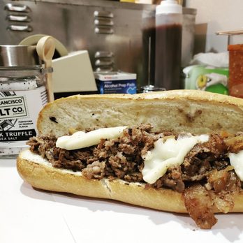 Whizzle Truck - The Winston - Cheesesteak with taleggio cheese & truffle salt - Cheesesteaks Near Me Whizzle Truck - The Winston - Cheesesteak with taleggio cheese & truffle salt - Cheesesteaks Near Me