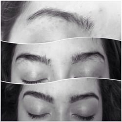 Skin Care & Threading By Neeru - I fixed my client eyebrows... It's was her 3rd visit for her eyebrows shaping with me ... Now my client have fuller & beautiful eyebrows...