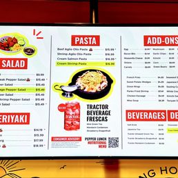 Menu Menu