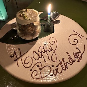 Morimoto - Birthday Treat - Japanese Near Me - Philadelphia, Pennsylvania