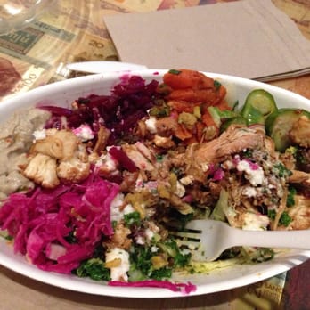Brassica - Takeout chicken bowl-amazing! - Mediterranean Near Me - Columbus, Ohio