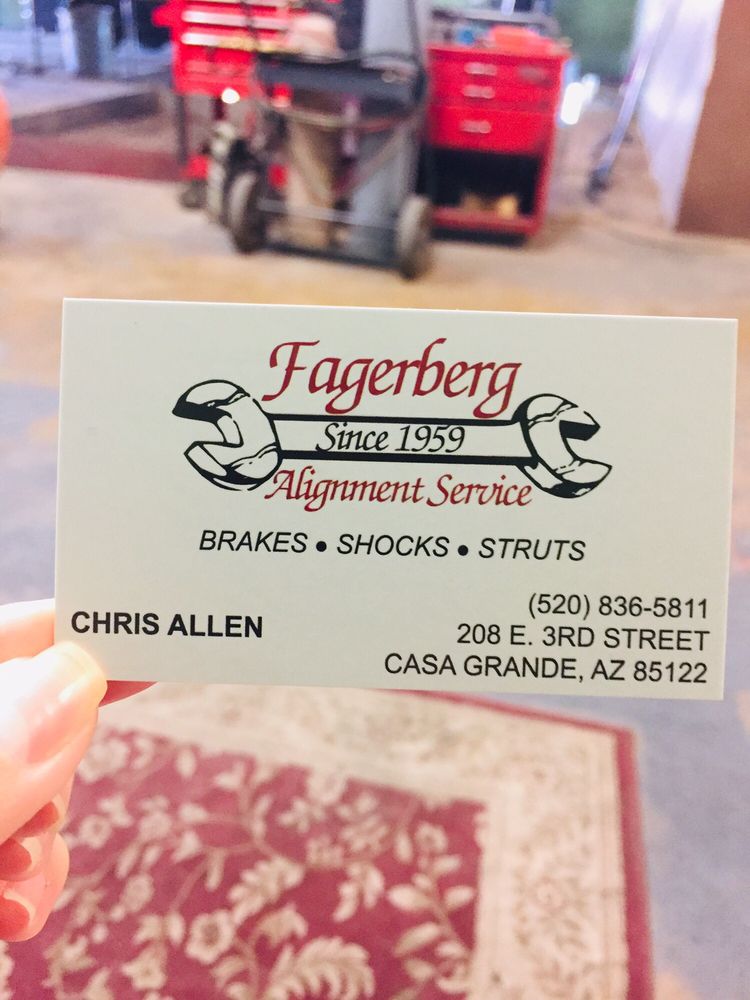 FAGERBERG WHEEL ALIGNMENT & BRAKES Updated September 2024 208 E 3rd