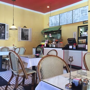 Crepes de Paris - Inside dining area. They have table service but you order at the counter first. - Breakfast & Brunch Near Me - Pasadena, California Crepes de Paris - Inside dining area. They have table service but you order at the counter first. - Breakfast & Brunch Near Me - Pasadena, California