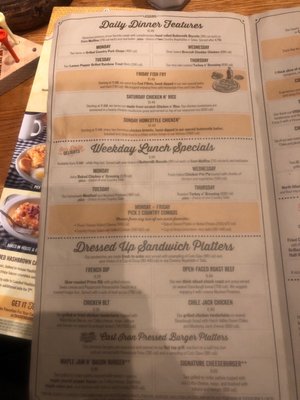 Menu photo 5 Cracker Barrel Old Country Store Buckeye, AZ