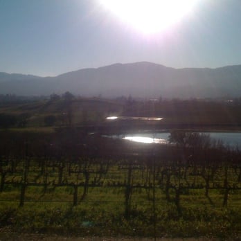 Quintessa Vineyard - View from Quintessa hilltop. - Wineries Near Me - St. Helena, California Quintessa Vineyard - View from Quintessa hilltop. - Wineries Near Me - St. Helena, California