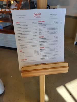Menu photo 3 Crema Coffee Roasters Brentwood, TN