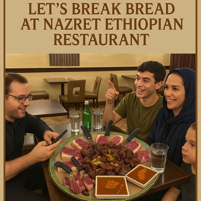 Nazret Ethiopian Restaurant by null