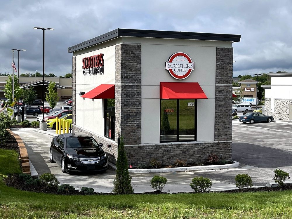 SCOOTER’S COFFEE Updated August 2024 855 NE Woods Chapel Rd, Lee's