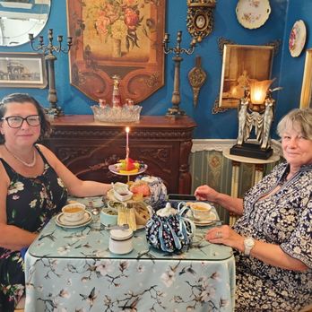 By the Teashore - Birthday Celebration with a special candle - Tea Rooms Near Me - Half Moon Bay, California By the Teashore - Birthday Celebration with a special candle - Tea Rooms Near Me - Half Moon Bay, California