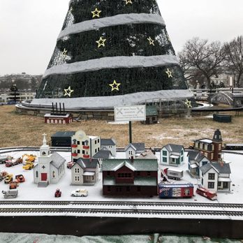 National Christmas Tree - Toy trains and villages surround it. - Local Flavor Near Me - Washington, DC, District of Columbia National Christmas Tree - Toy trains and villages surround it. - Local Flavor Near Me - Washington, DC, District of Columbia