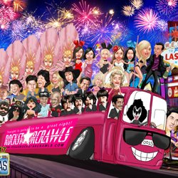 Rockstarcrawls Las Vegas - Get a fun cartoonized souvenir of you and your friends!