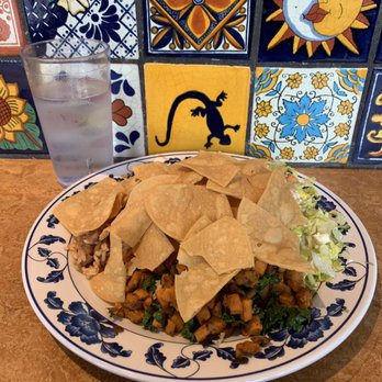 TNT Taqueria - Tazones with papas dulce and kale - Mexican Near Me - Seattle, Washington TNT Taqueria - Tazones with papas dulce and kale - Mexican Near Me - Seattle, Washington