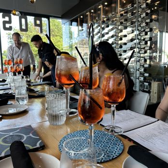 Posta - Aperol spritz tower - Italian Near Me - Mississauga, Ontario