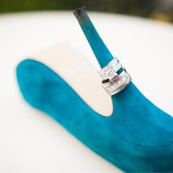 Elegance Goldsmith - Wedding Rings: men's- 1.58ct, women's- 4.12ct