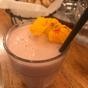 Ghee Indian Kitchen - Strawberry lassi - Indian Near Me - Miami, Florida