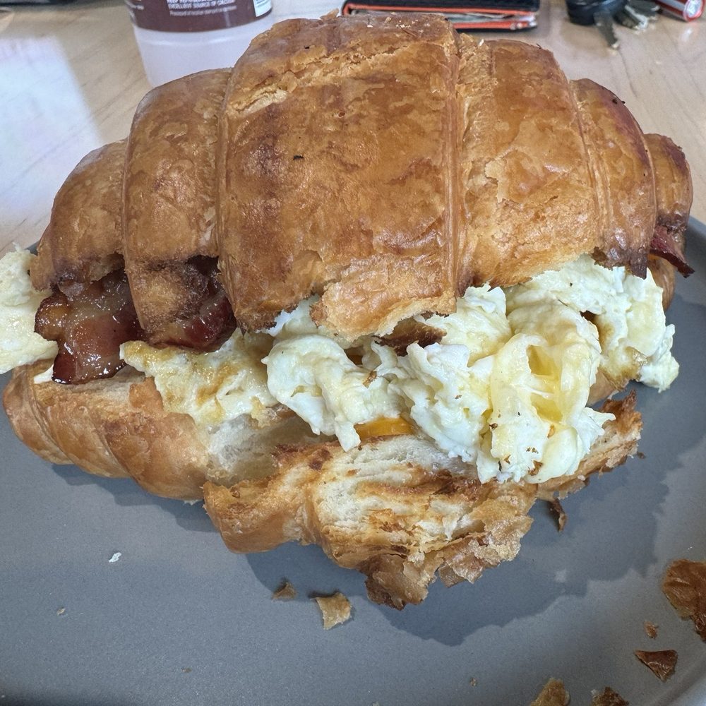 Dough Nguyener - Breakfast croissant with bacon - Bakeries Near Me - Gretna, Louisiana