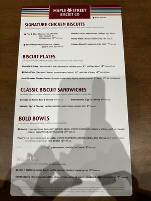 Menu photo 3 Maple Street Biscuit Company Mason, OH Menu photo 3 Maple Street Biscuit Company Mason, OH