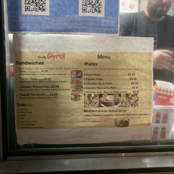 Oh My Gyro - Menu - Mediterranean Near Me - Greenville, North Carolina Oh My Gyro - Menu - Mediterranean Near Me - Greenville, North Carolina