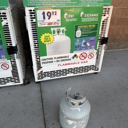 Menards - It shouldn't take 20 minutes for propane exchange. Come on management, y'all gotta be quicker than that. 9/24/26 7:10PM