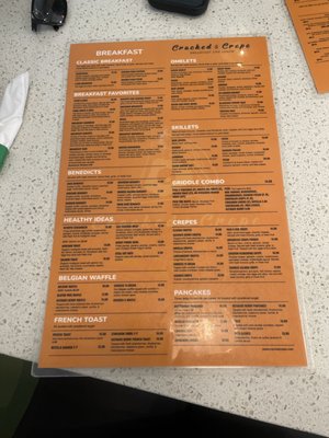 Menu photo 1 Cracked & Crepe Aubrey, TX