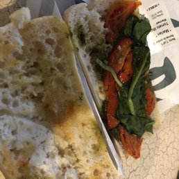I'm not suggesting this is typical, but there was zero mozzarella in my tomato mozzarella panini.