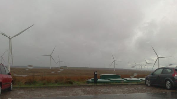 Whitelee wind farm by null