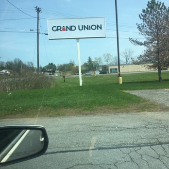 Grand Union - Sign at side of road. - Grocery Near Me - Sherrill, New York