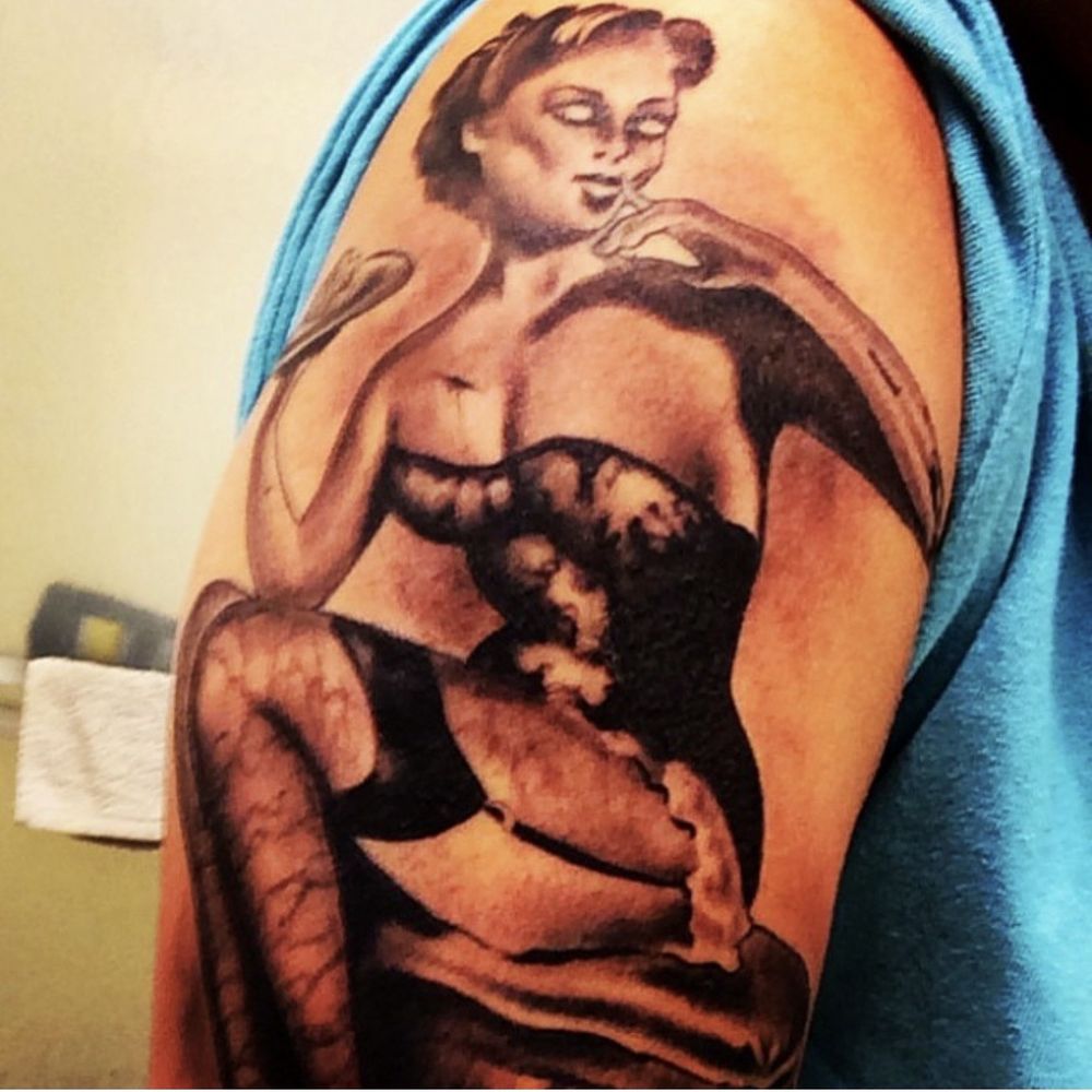 True Visions - Zombie Pinup Tattoo - Tattoo Near Me - Los Angeles, California True Visions - Zombie Pinup Tattoo - Tattoo Near Me - Los Angeles, California