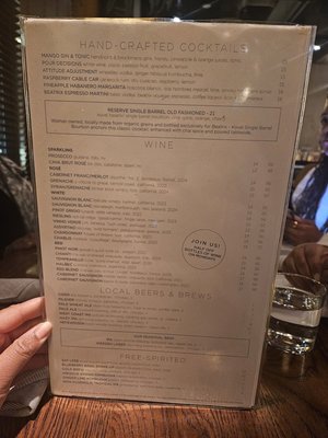Menu photo 3 Beatrix - Fulton Market Chicago, IL