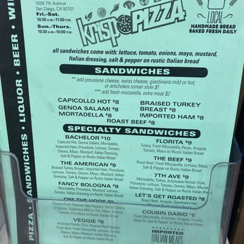 Krisp Pizza - Pizza Near Me - San Diego, California Krisp Pizza - Pizza Near Me - San Diego, California