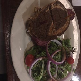 Trinity Brewhouse - Rueben with a side salad, not bad - American Near Me - Providence, Rhode Island Trinity Brewhouse - Rueben with a side salad, not bad - American Near Me - Providence, Rhode Island