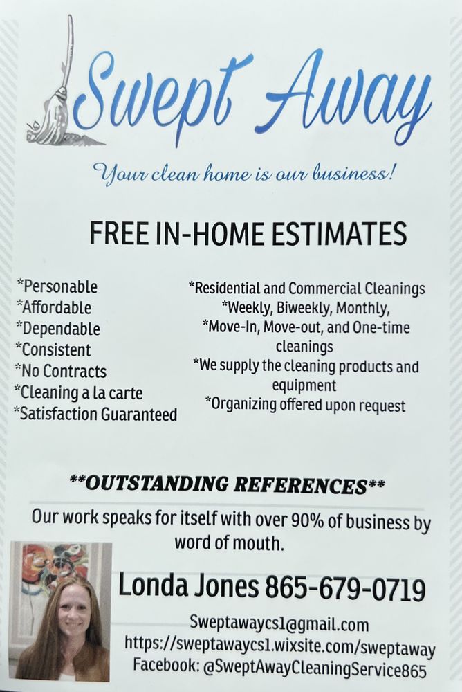 SWEPT AWAY Updated September 2024 Request a Quote Knoxville