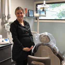 Amanda Tavoularis, DDS PLLC - Our lovely Hygienist, Devyn before we added another member to our team :) She is a wonderful Hygienist and would love to see you!