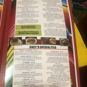 Nicky's Mexican Restaurant - the menu - Mexican Near Me - Natchitoches, Louisiana Nicky's Mexican Restaurant - the menu - Mexican Near Me - Natchitoches, Louisiana