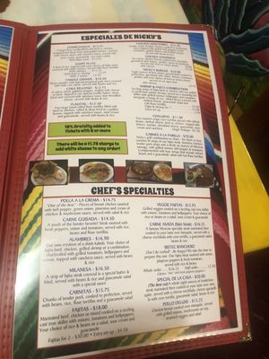 Menu photo 3 Nicky's Mexican Restaurant Natchitoches, LA Menu photo 3 Nicky's Mexican Restaurant Natchitoches, LA