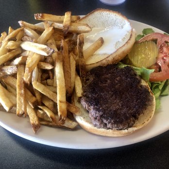 Bill's Place - Bill's signature burger w/fries - Burgers Near Me - San Francisco, California Bill's Place - Bill's signature burger w/fries - Burgers Near Me - San Francisco, California