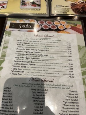 Menu photo 2 Genki Ya Dedham, MA