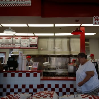 Five Guys - James is on the far right in the Grey shirt. - Burgers Near Me - Meridian, Idaho