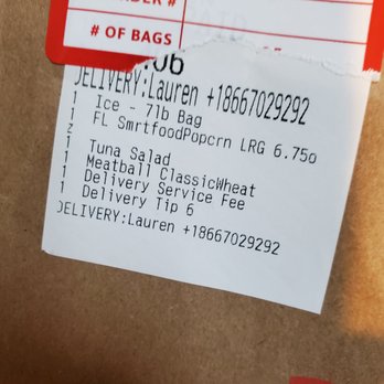Wawa - a bag of food with a price tag - Convenience Stores Near Me - Richmond, Virginia