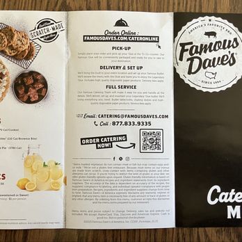 Famous Dave's - Barbeque Near Me - Brookfield, Wisconsin