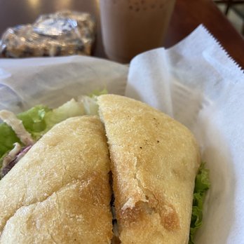 Bull and Bean - Roasted Chicken Salad with cranberries on ciabatta - Sandwiches Near Me - Durham, North Carolina