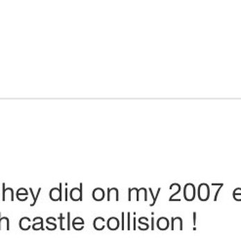 Castle Collision - Thank you Oscar G. - Body Shops Near Me - Westbury, New York Castle Collision - Thank you Oscar G. - Body Shops Near Me - Westbury, New York