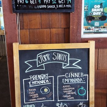 Empanash - Menu outside - Empanadas Near Me - South Lake Tahoe, California