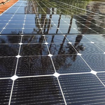 Solar Instinct - Solar panel after cleaning. - Solar Panel Cleaning Near Me