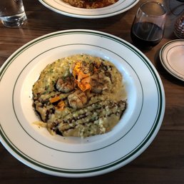 White Wine Mushroom Risotto & Sea Scallops White Wine Mushroom Risotto & Sea Scallops