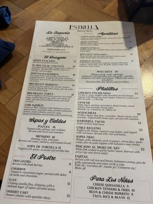 Menu photo 8 Estrella Cantina Lounge Riverside, CA