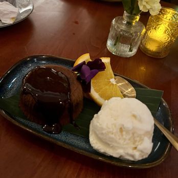 Corthaiyou - Chocolate lava cake - Thai Near Me - Brooklyn, New York